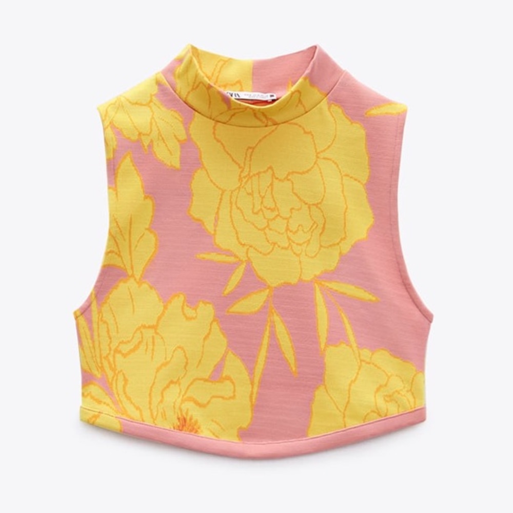 Zara Crop Tank Top